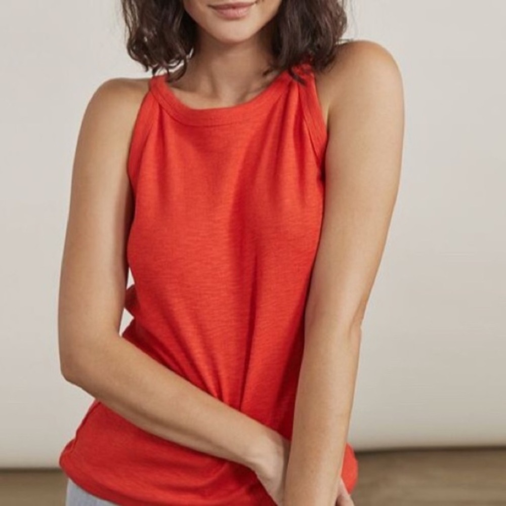 Elizabeth and James | Modal and Cotton High Neck Tank